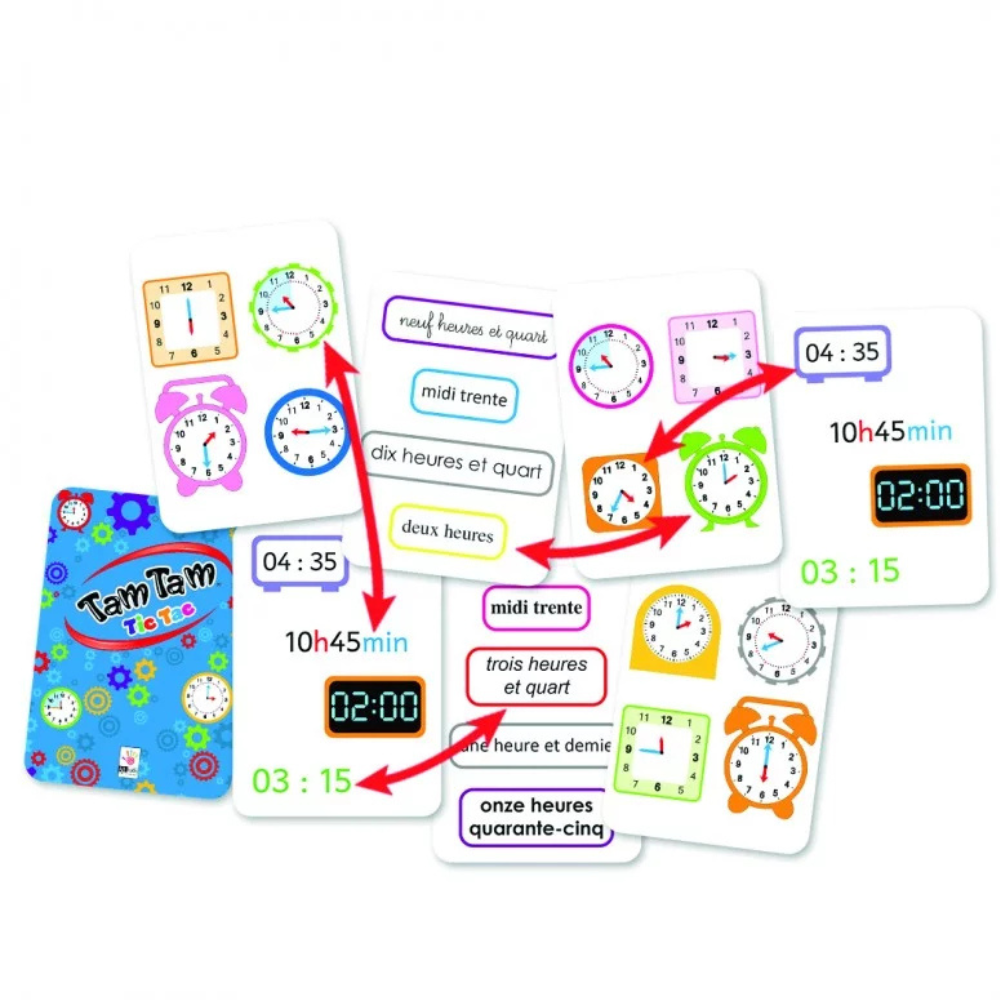 Tam Tam Tic Tac - Lire l'heure