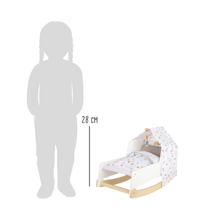 Berceau de poupée "Little Button"