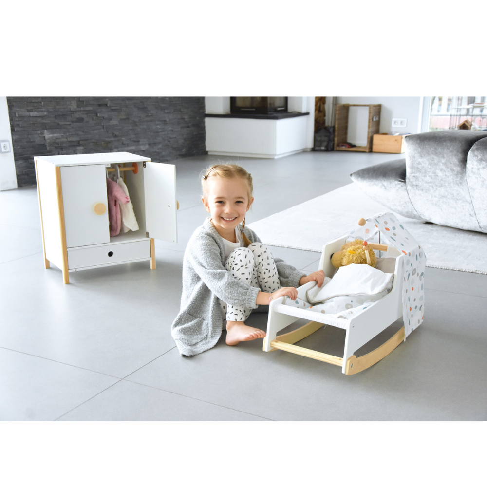 Berceau de poupée "Little Button"