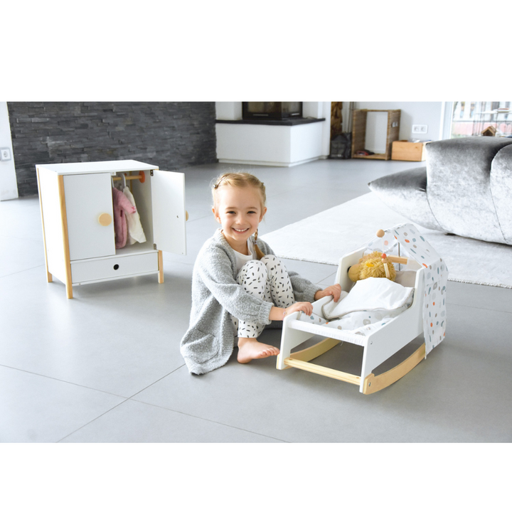 Berceau de poupée "Little Button"