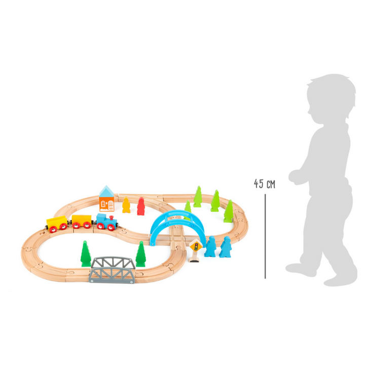 Chemin de fer en bois Grand voyage