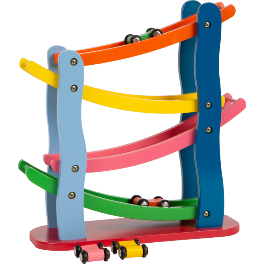 Circuit de course multicolore