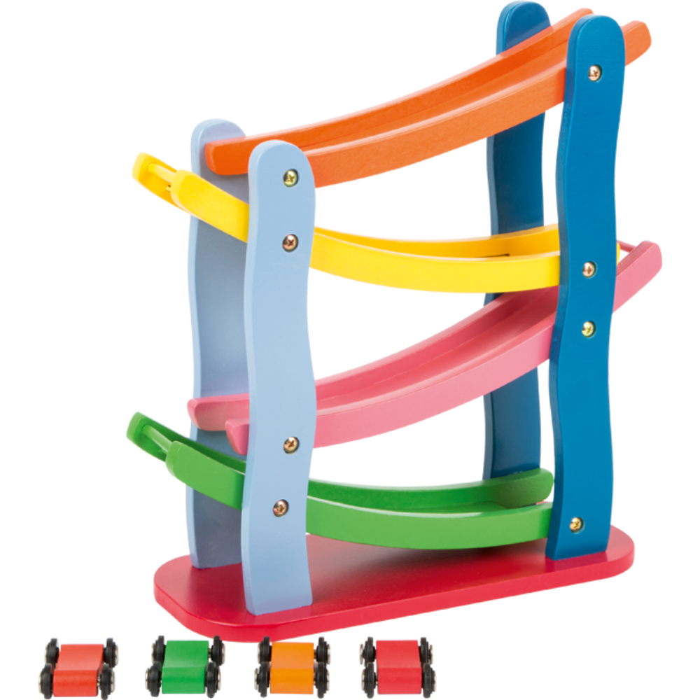 Circuit de course multicolore