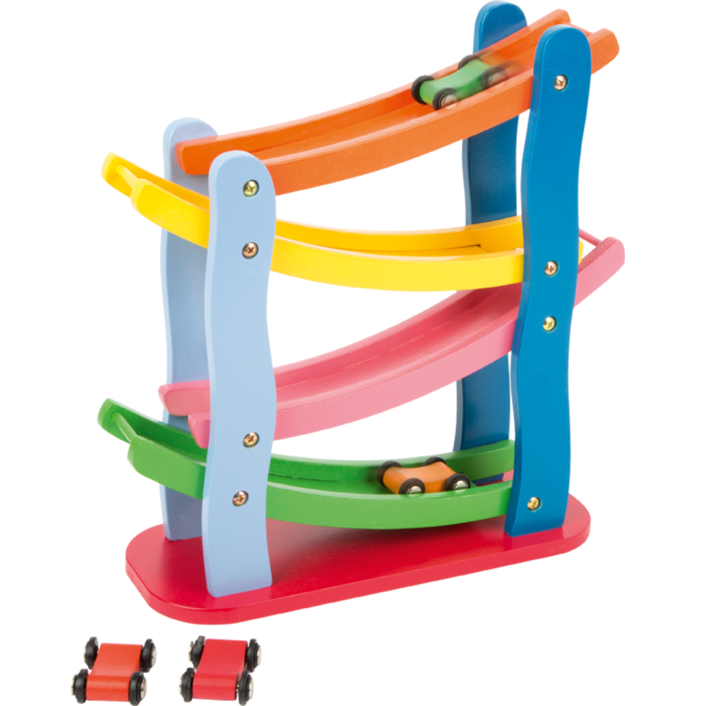 Circuit de course multicolore