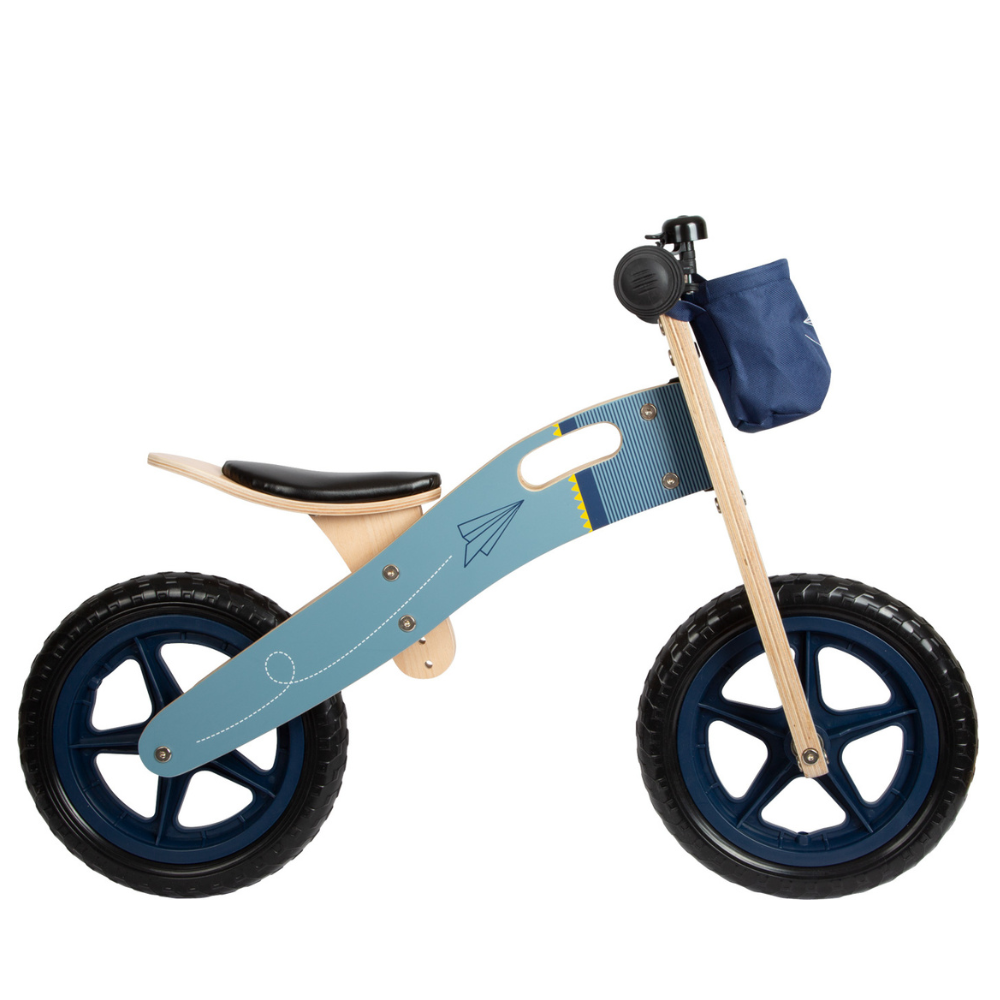 Draisienne Avion Bleu