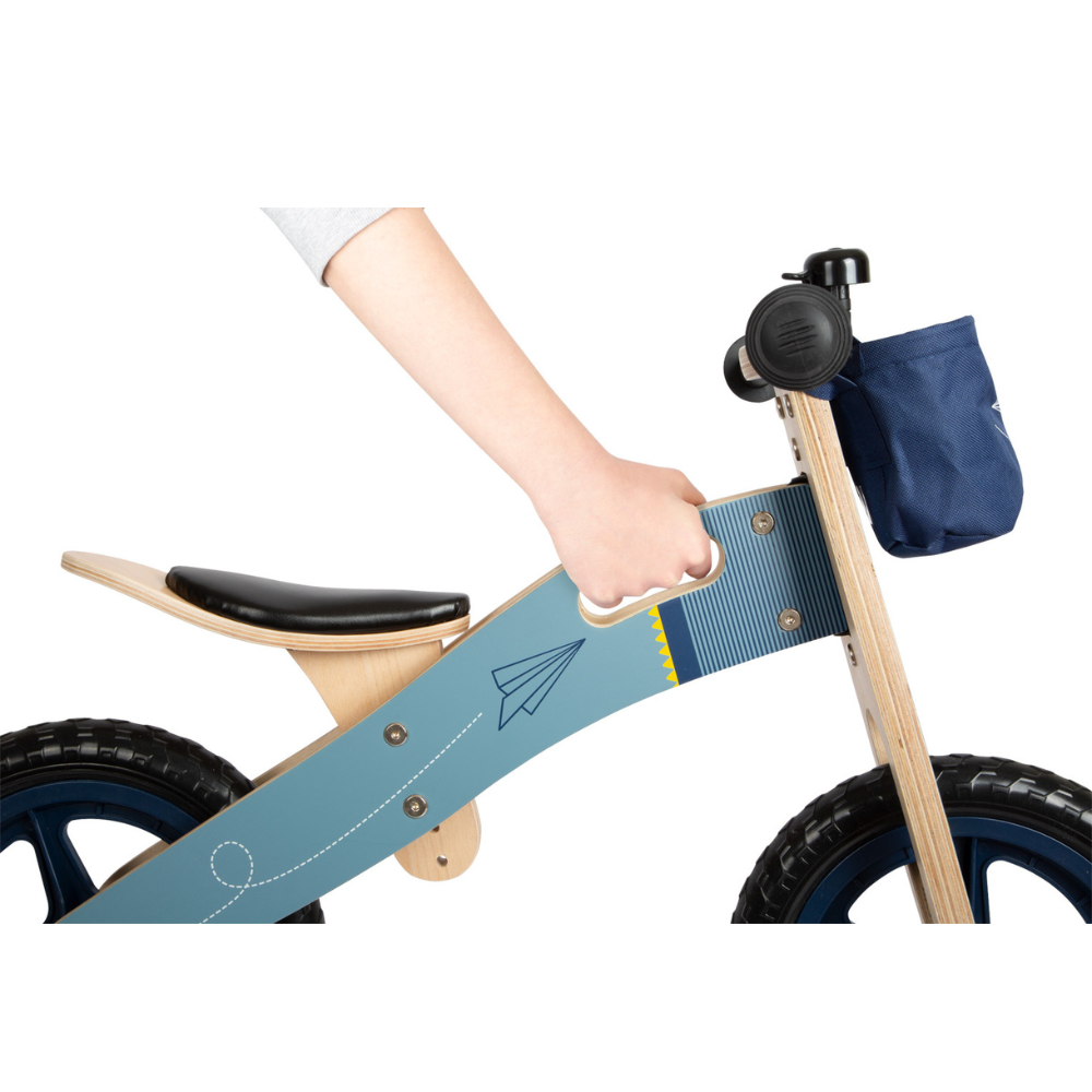 Draisienne Avion Bleu