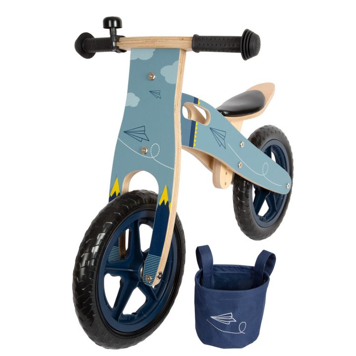 Draisienne Avion Bleu