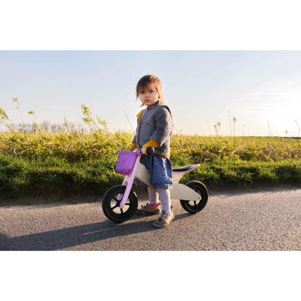Draisienne et Tricycle Maxi Rose