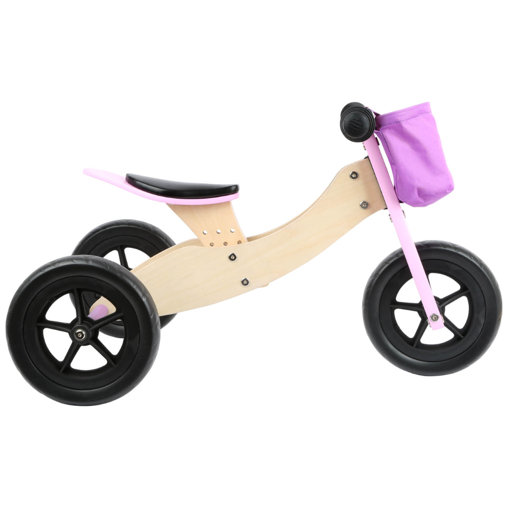 Draisienne et Tricycle Maxi Rose