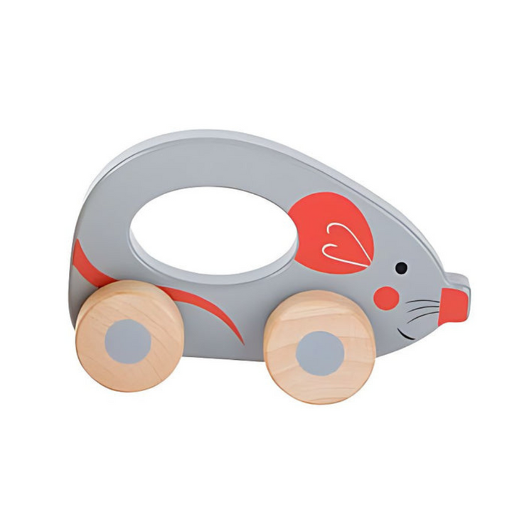 Jouets D'éveil sur Roues en Bois Robuste (Vendu à l'unité)