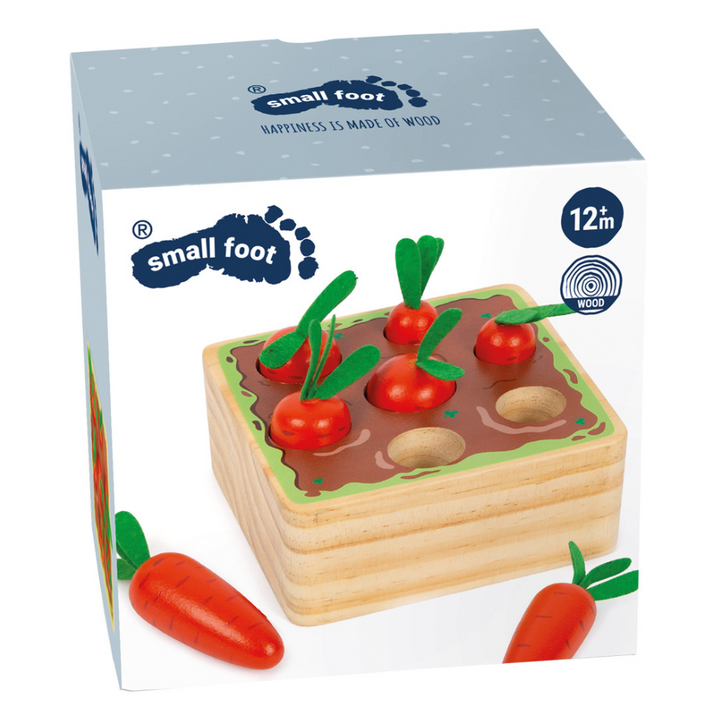 Jeu à enficher carottes