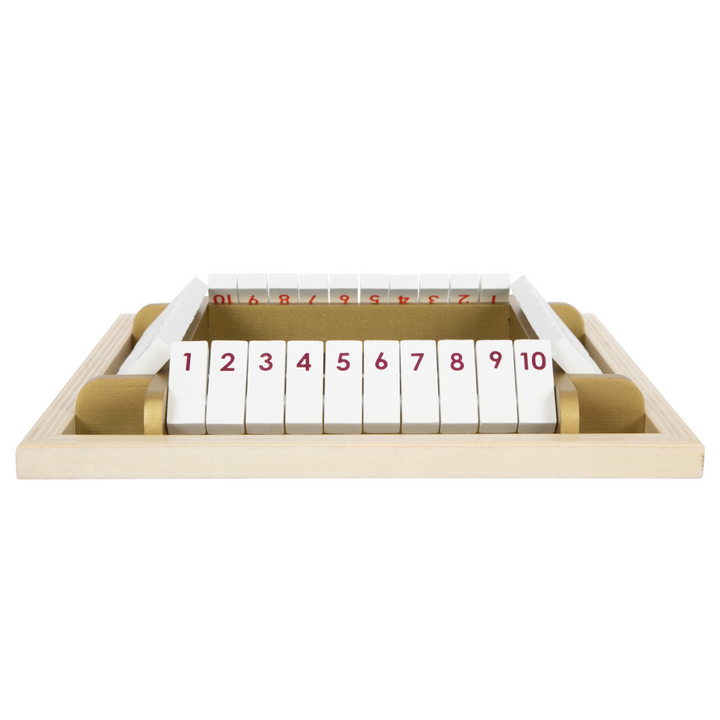Jeu de dés Shut the Box "Gold Edition"