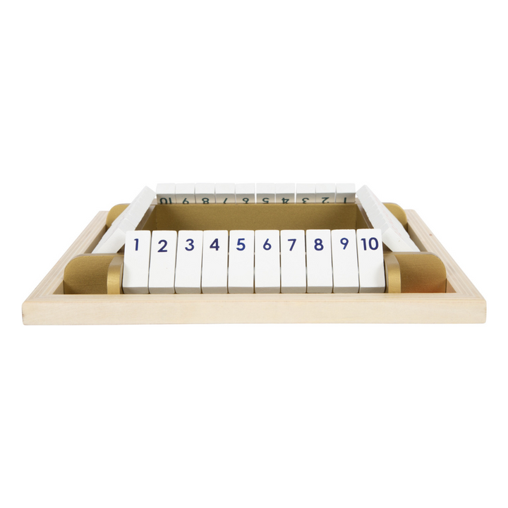 Jeu de dés Shut the Box "Gold Edition"