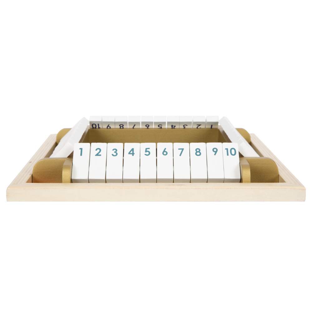 Jeu de dés Shut the Box "Gold Edition"
