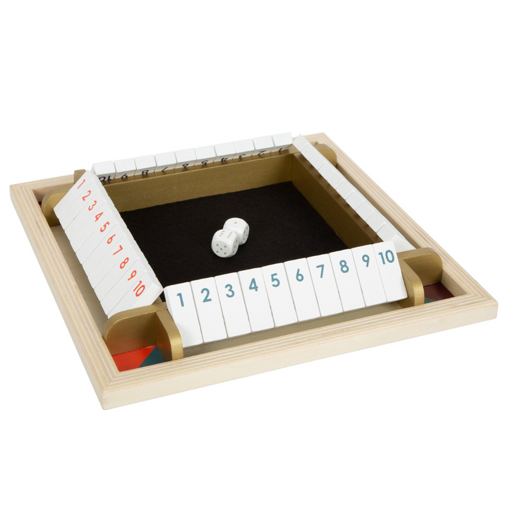Jeu de dés Shut the Box "Gold Edition"