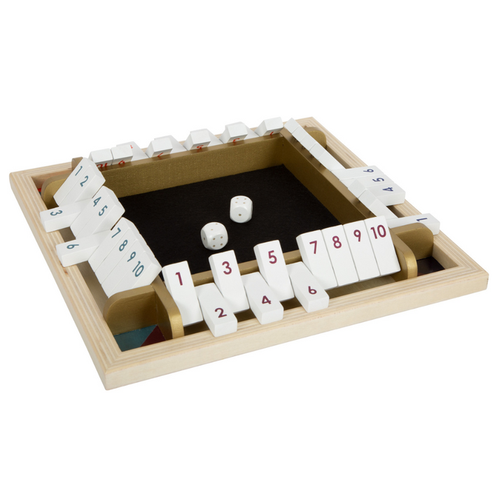 Jeu de dés Shut the Box "Gold Edition"