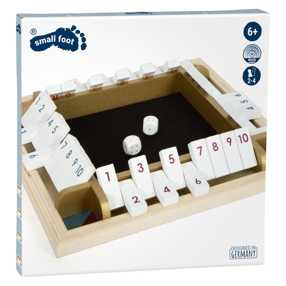 Jeu de dés Shut the Box "Gold Edition"
