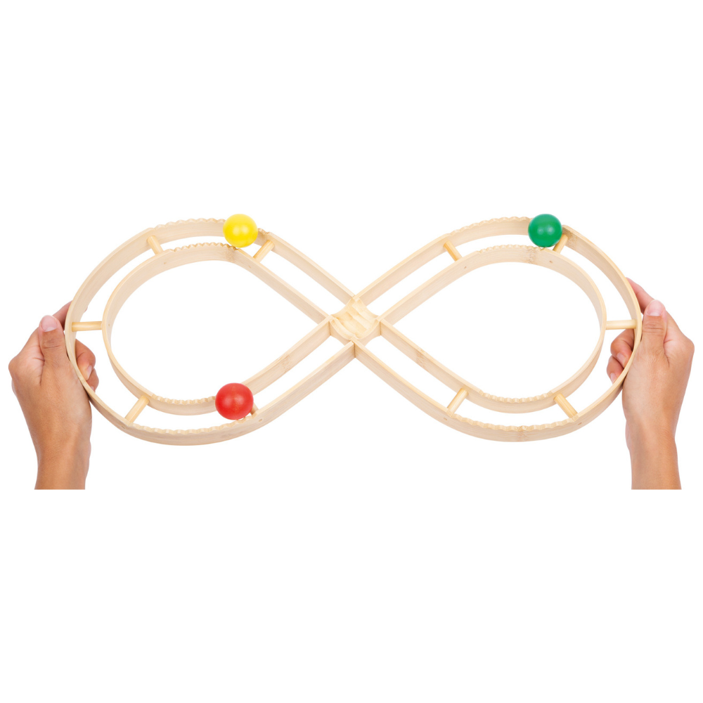 Jeu de motricité Huit en bambou