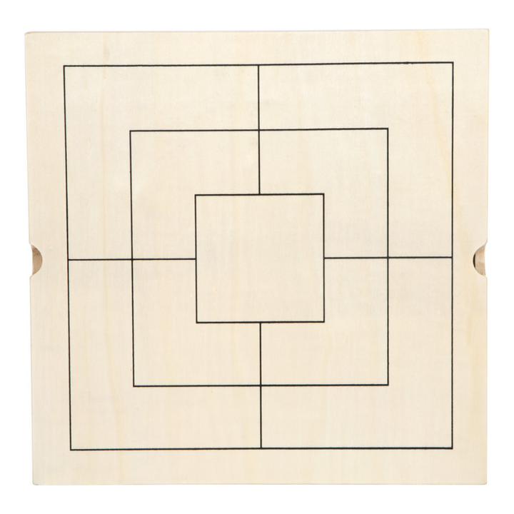 Kit de jeux Echecs, dames & jeu du moulin