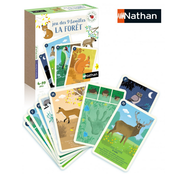 Les 9 familles de la forêt