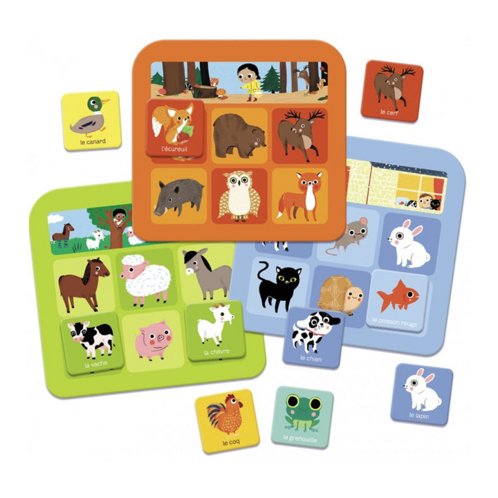Loto des animaux familiers
