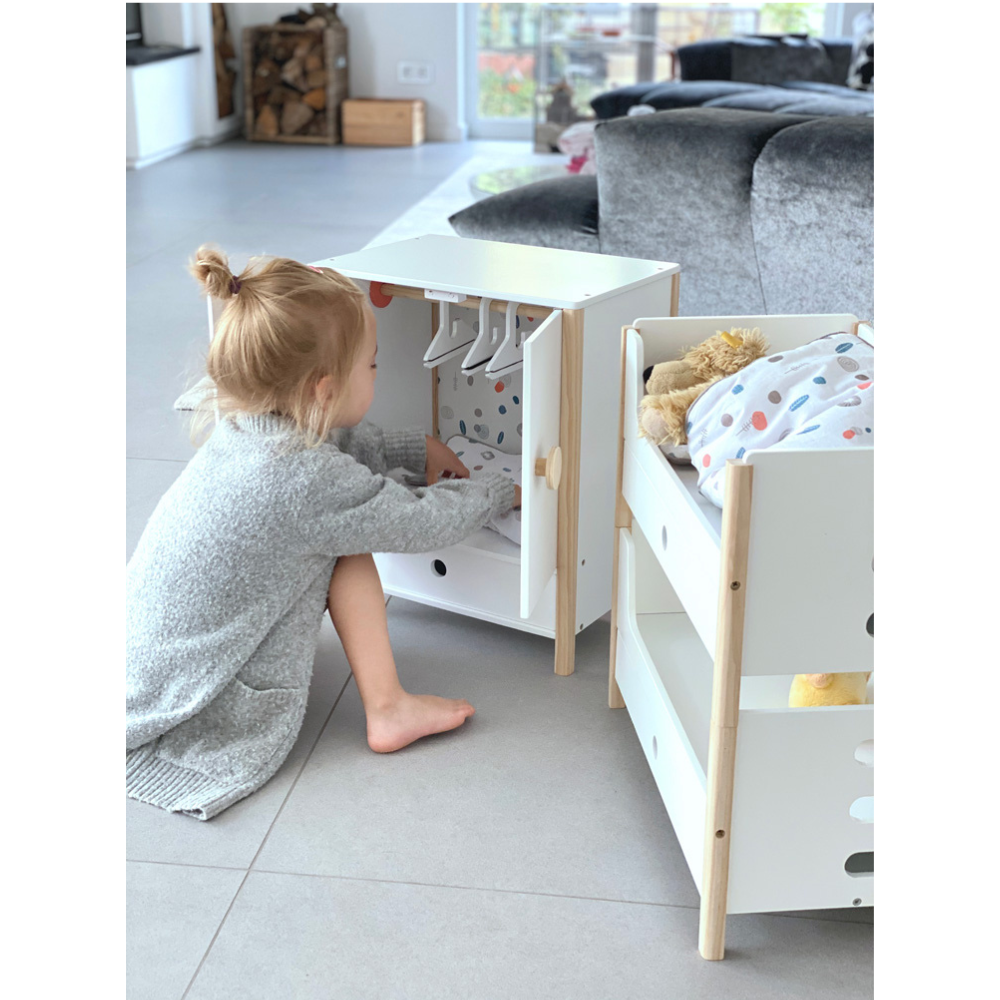 Lit de poupée à étages "Little Button"