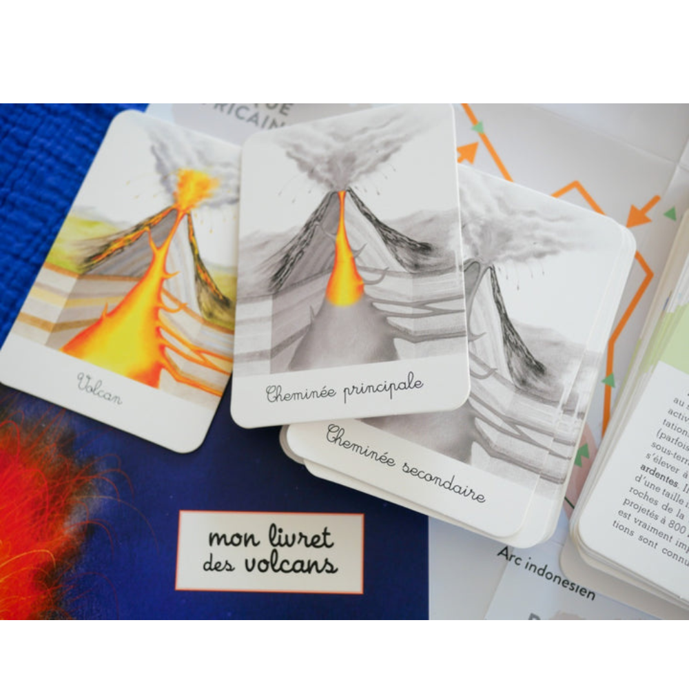 Mon coffret Montessori : Les Volcans - Dès 4 ans