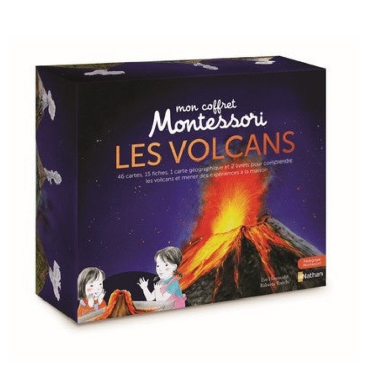 Mon coffret Montessori : Les Volcans - Dès 4 ans