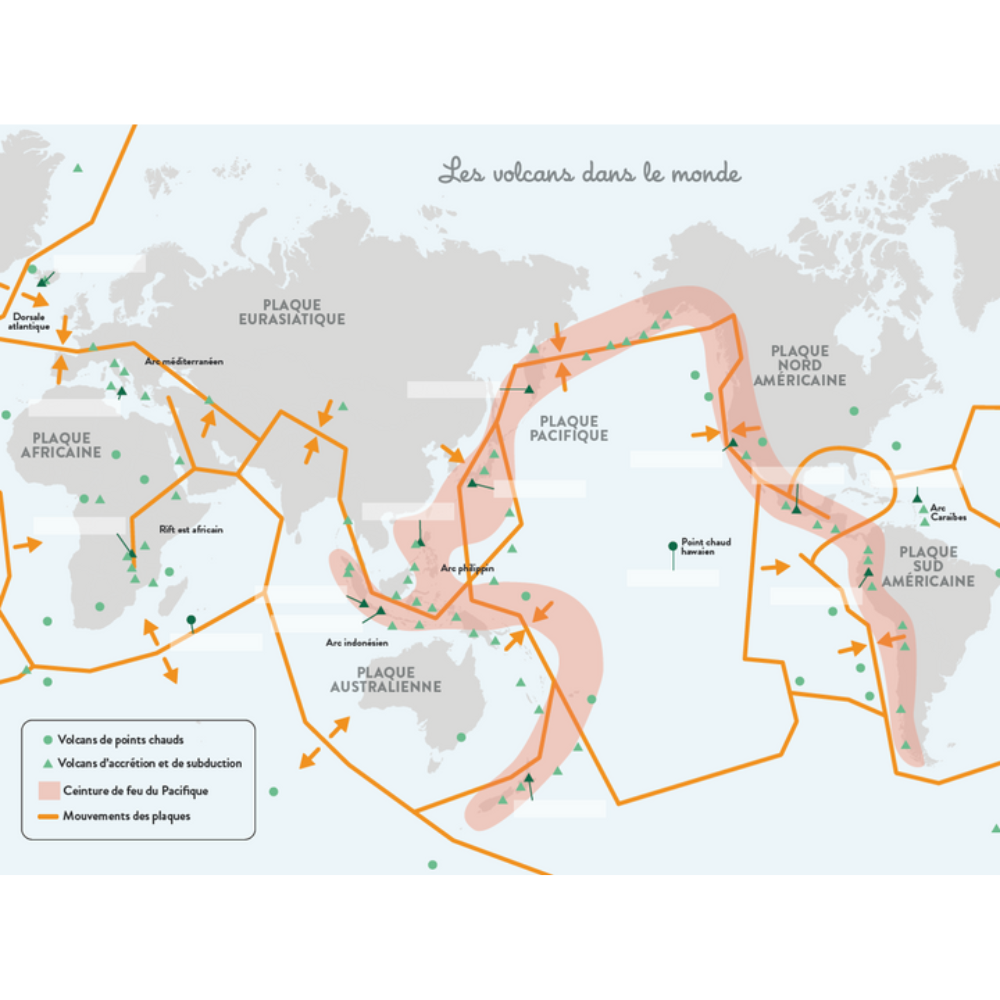 Mon coffret Montessori : Les Volcans - Dès 4 ans