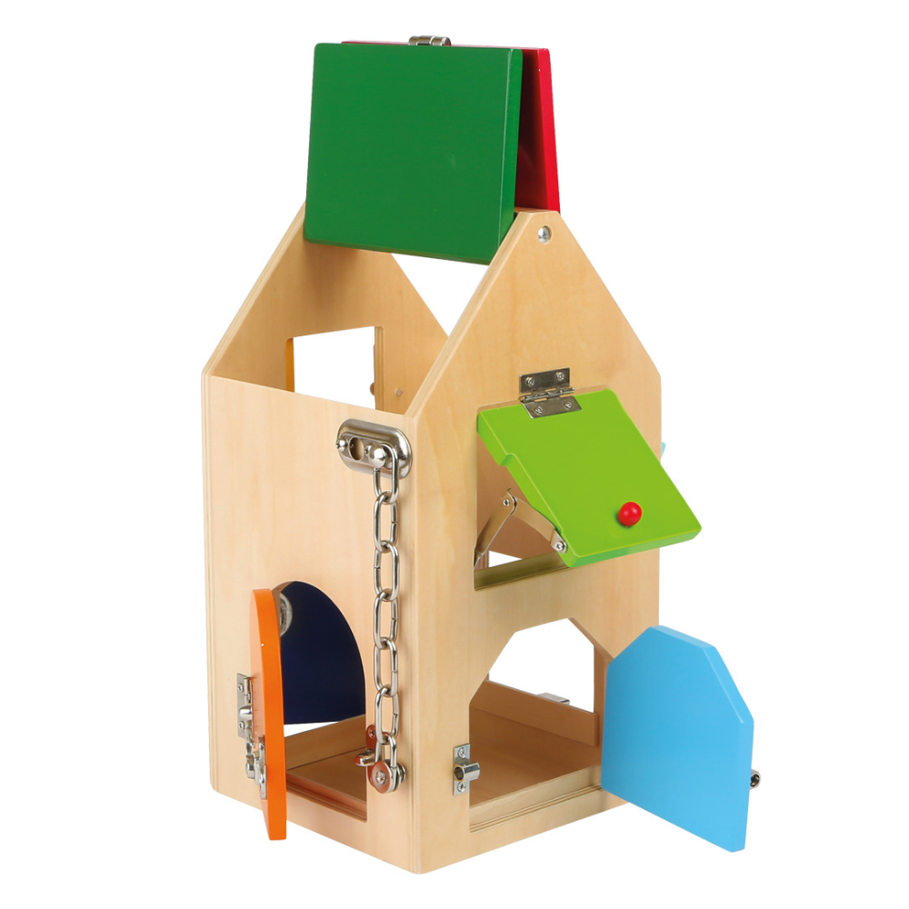 Maison à serrures | EVEIL MONTESSORI
