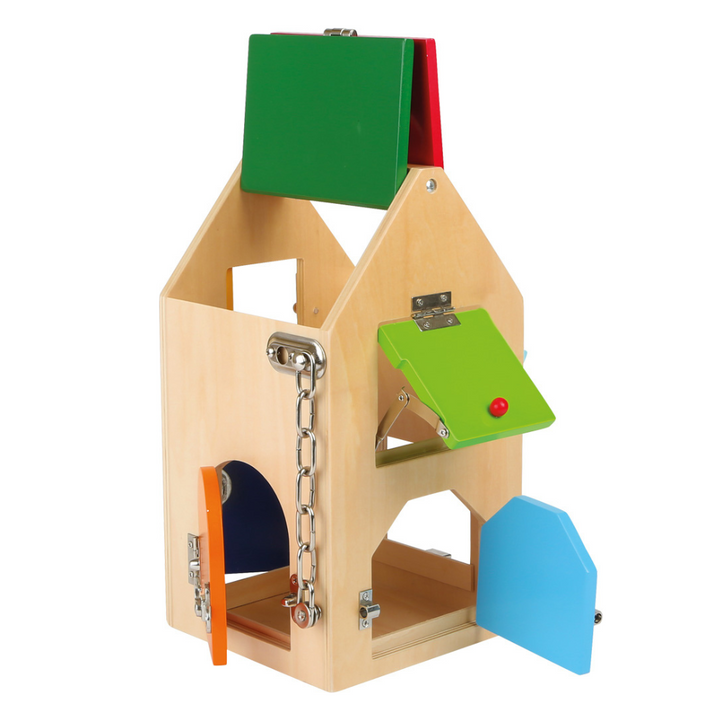 Maison à serrures | EVEIL MONTESSORI