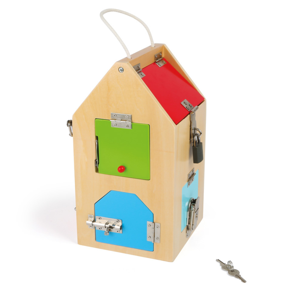 Maison à serrures | EVEIL MONTESSORI