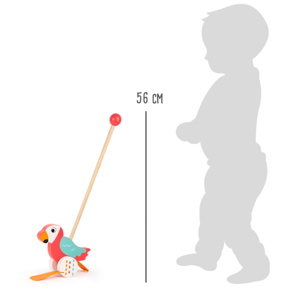 Perroquet à pousser Lori