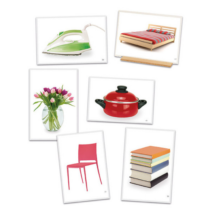 Photographies des objets de la maison