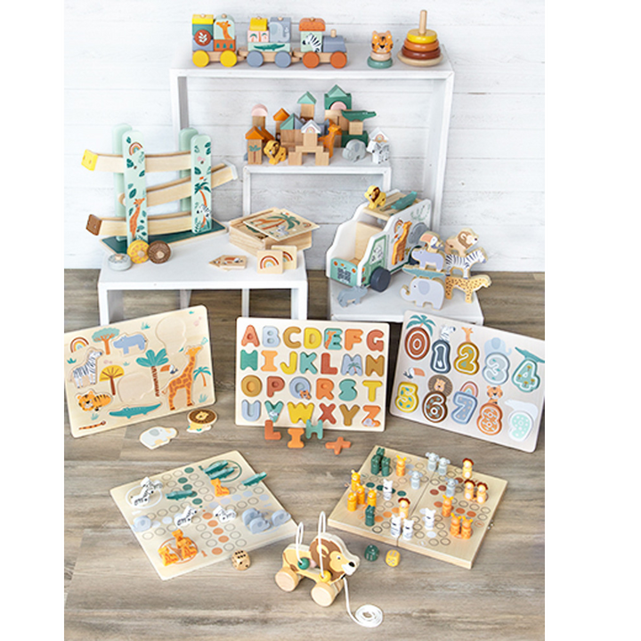 Puzzle Chiffres "Safari"