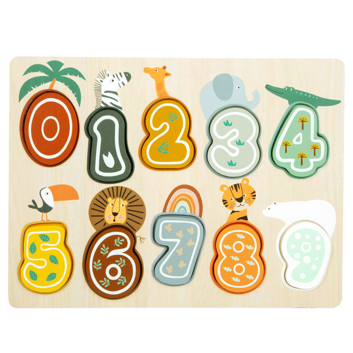 Puzzle Chiffres "Safari"