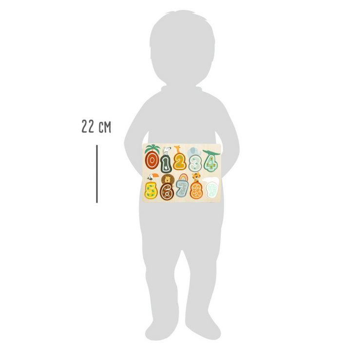 Puzzle Chiffres "Safari"