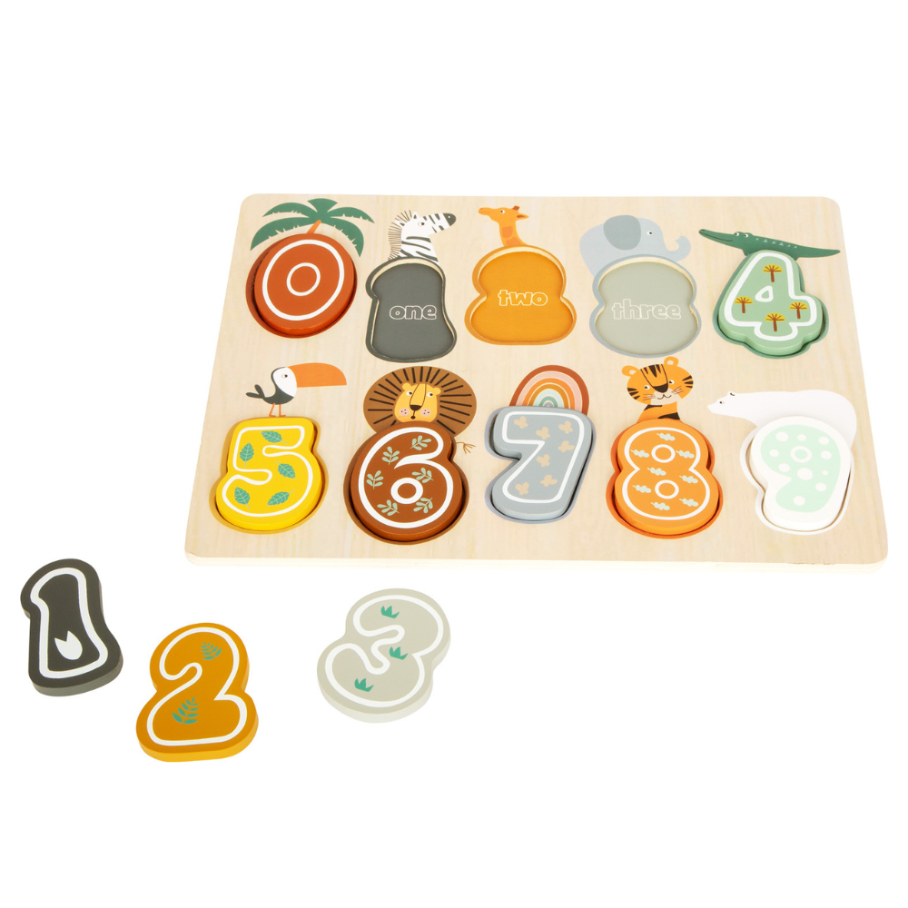 Puzzle Chiffres "Safari"