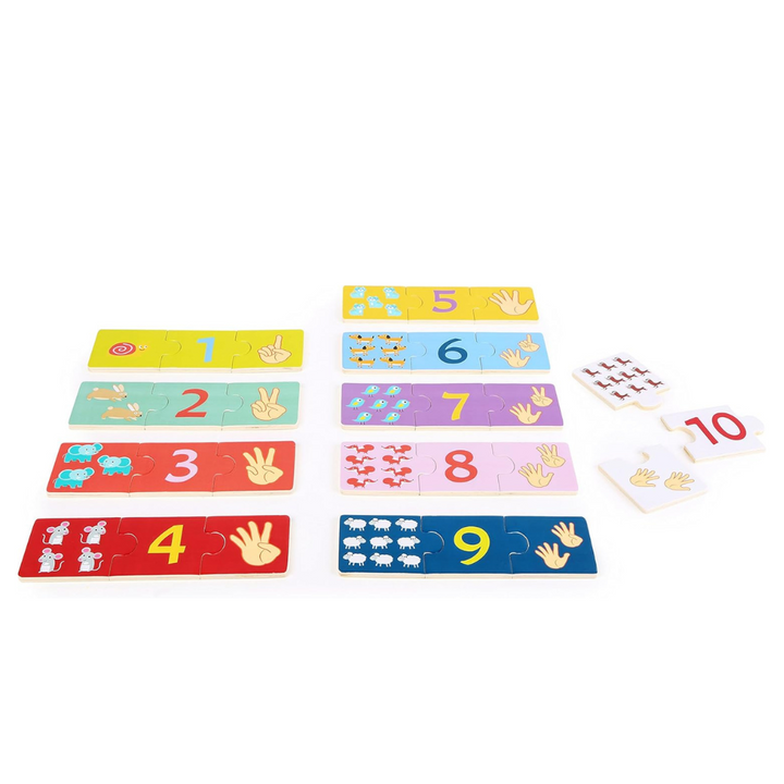 Puzzle éducatif Compter