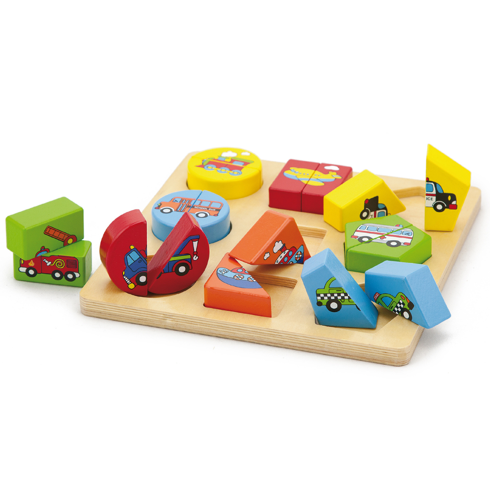 Puzzle de Formes - Véhicules