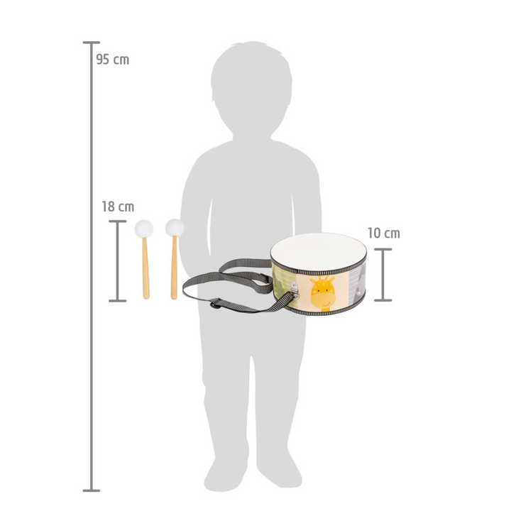 Tambour Nature sauvage colorée