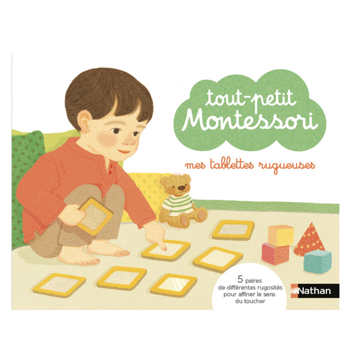 Tout-petit Montessori - Mes tablettes rugueuses - Dès 18 mois