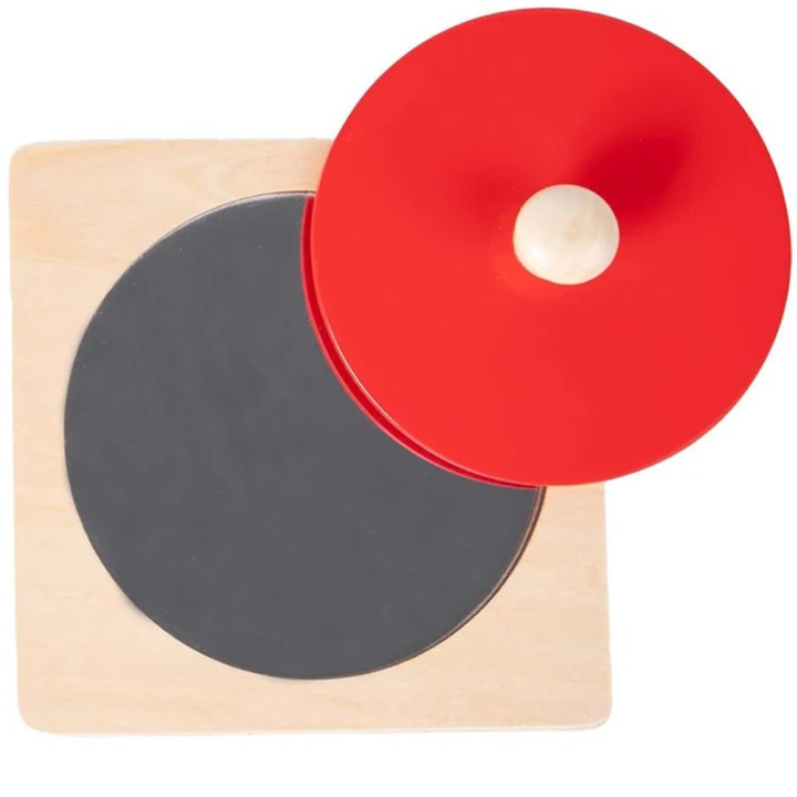 Puzzle disque miroir Montessori