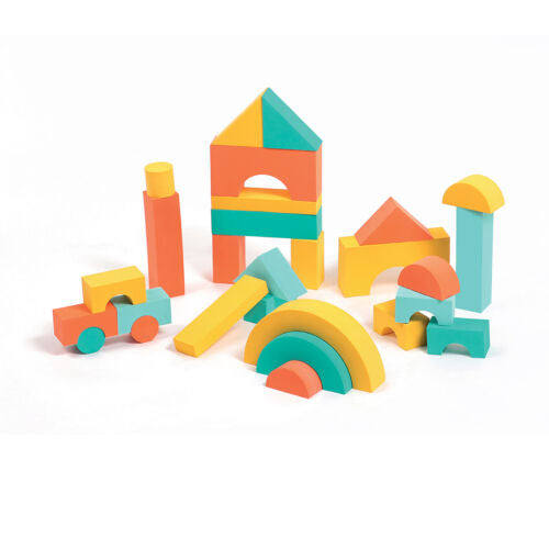 Jeu de construction : Blocs mousse