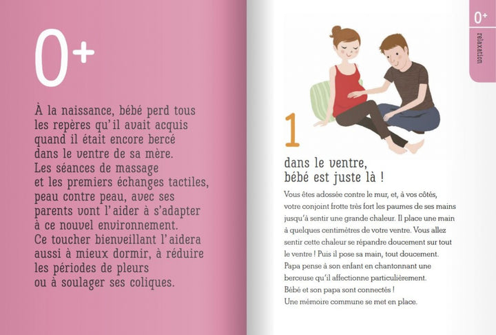 100 Massages et activités de relaxation avec mon bébé