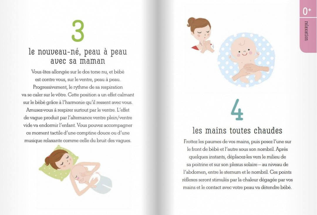 100 Massages et activités de relaxation avec mon bébé