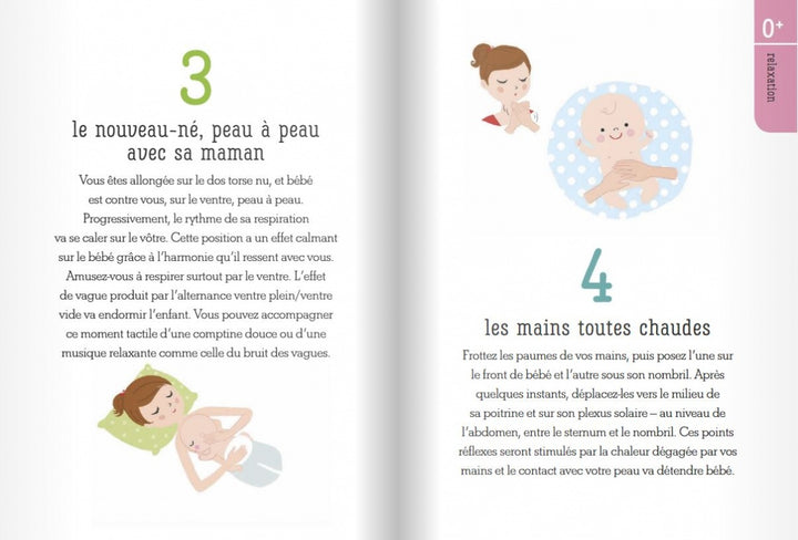 100 Massages et activités de relaxation avec mon bébé