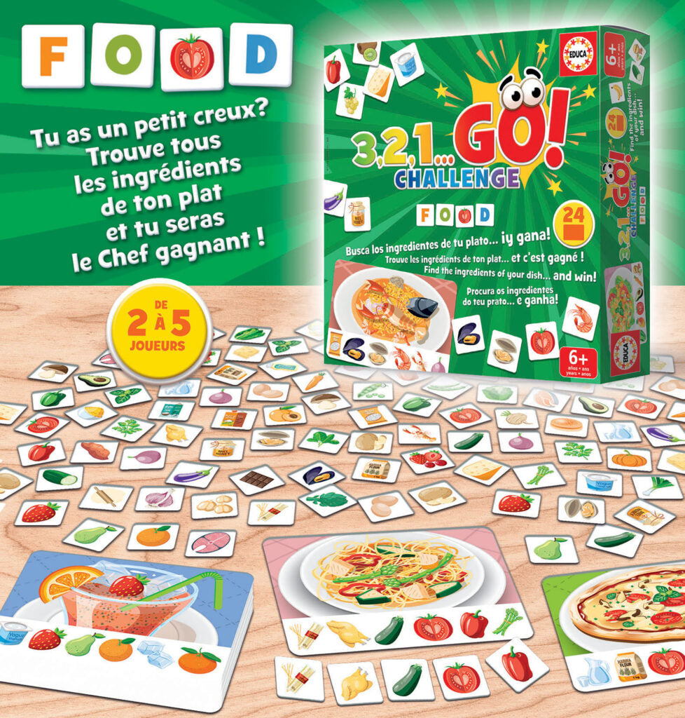 3,2,1… GO! Challenge Food