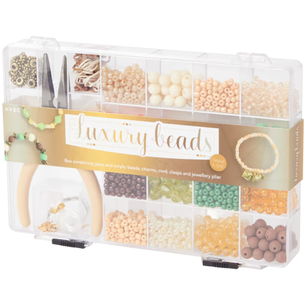 Boîte à perles complète