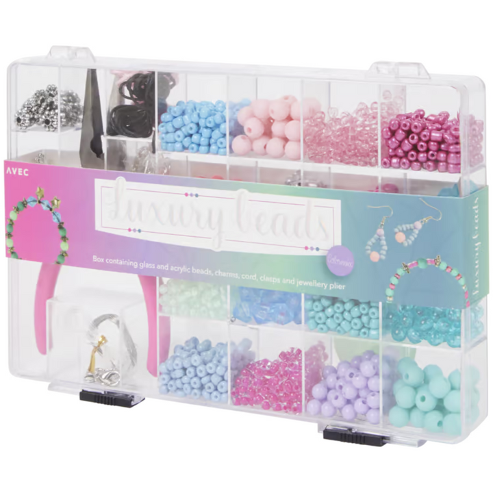 Boîte à perles complète